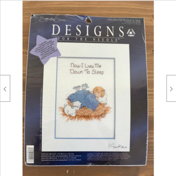 Now I Lay Me Down to Sleep Counted Cross Stitch Kit #5556 Designs for the Needle - Picture 1 of 2